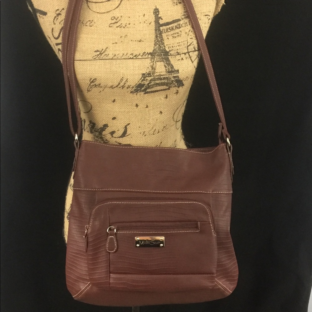 MultiSak NEW vegan leather shoulder bag/ crossbody